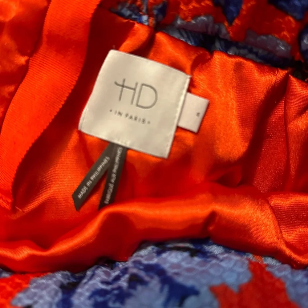 Anthropologie HD in Paris Lyanna Floral A-Line Mini Skirt Size M